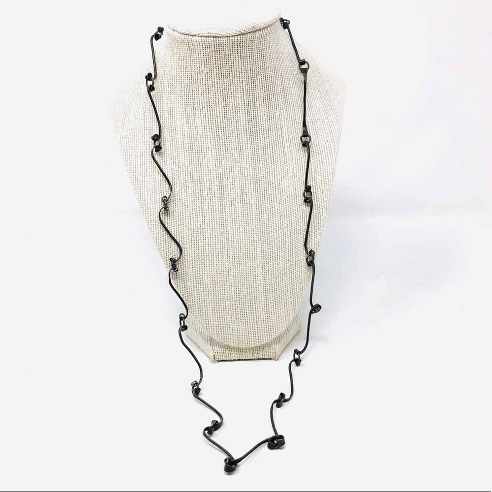 Versatile Lightweight Wrought Iron-Style Necklace